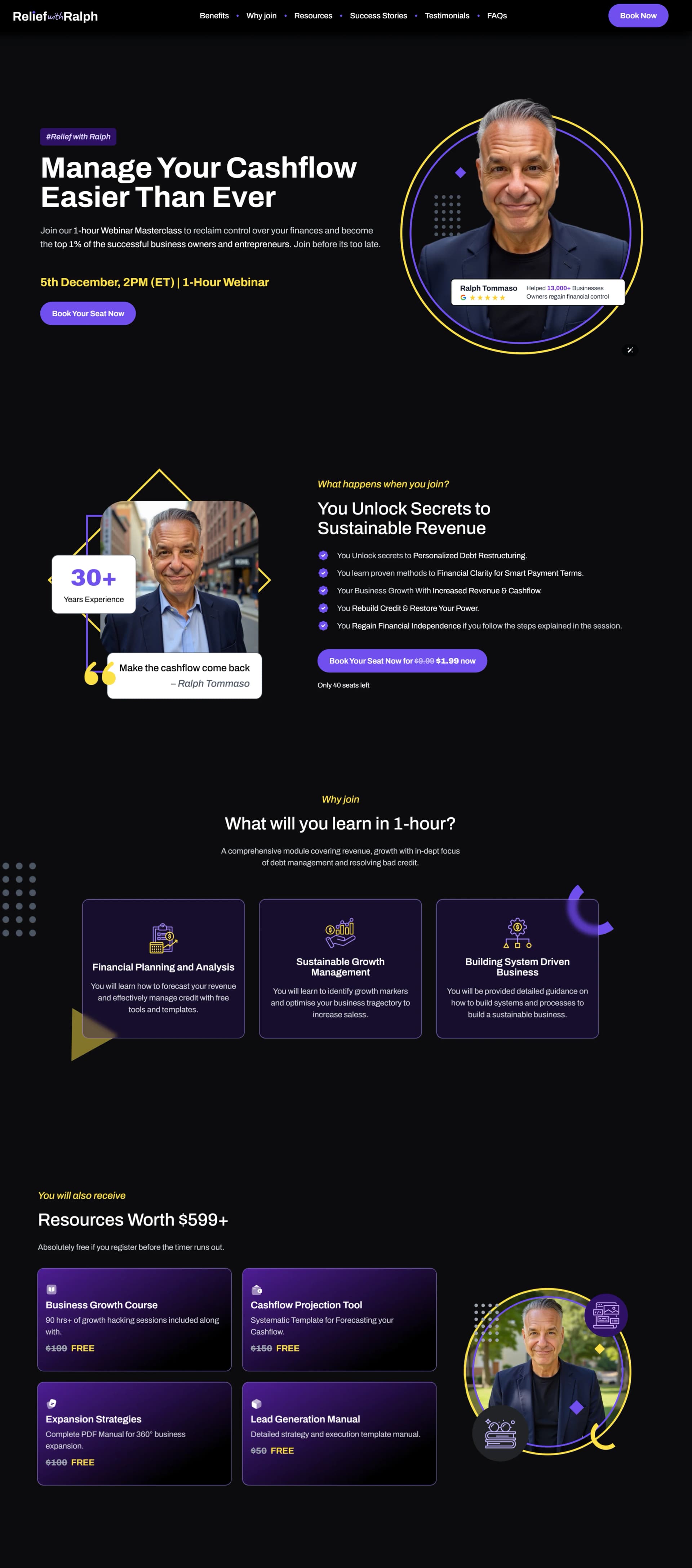 Financial Debt Relief Platform